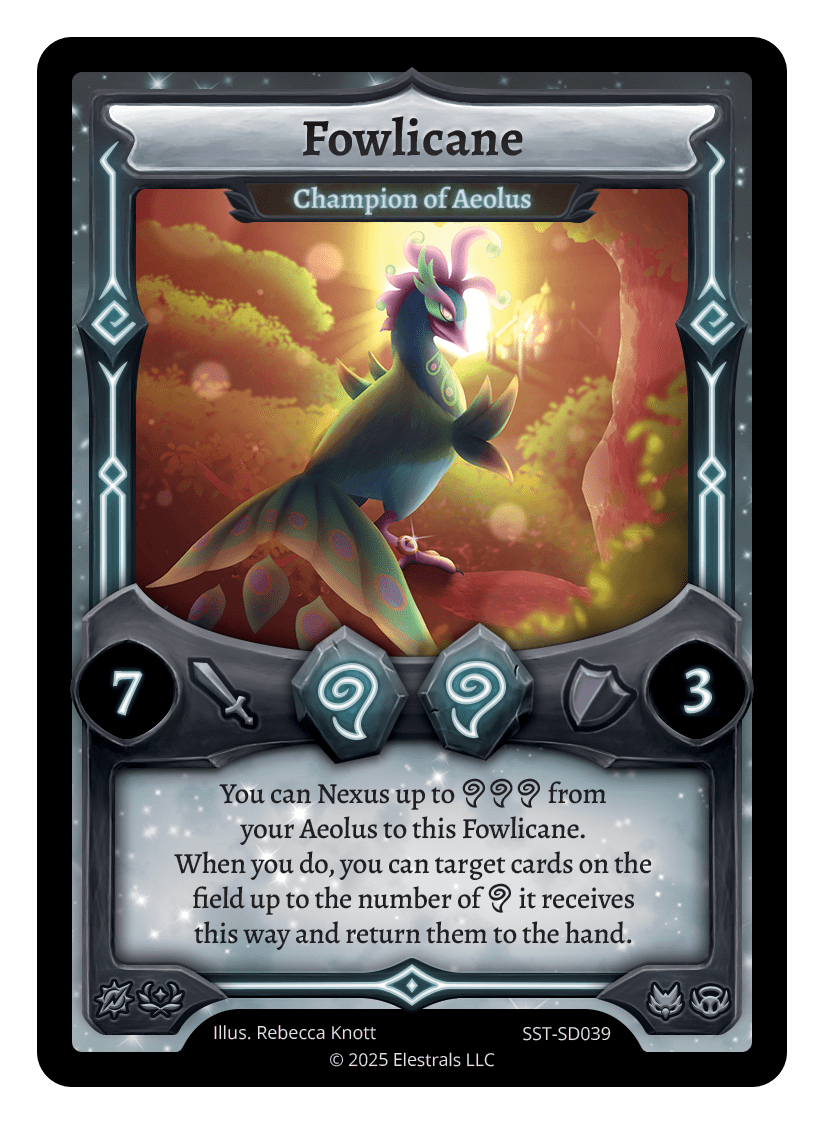 Fowlicane - Champion of Aeolus - SST-SD039